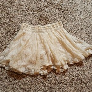 Girls lace skirt Justice 8